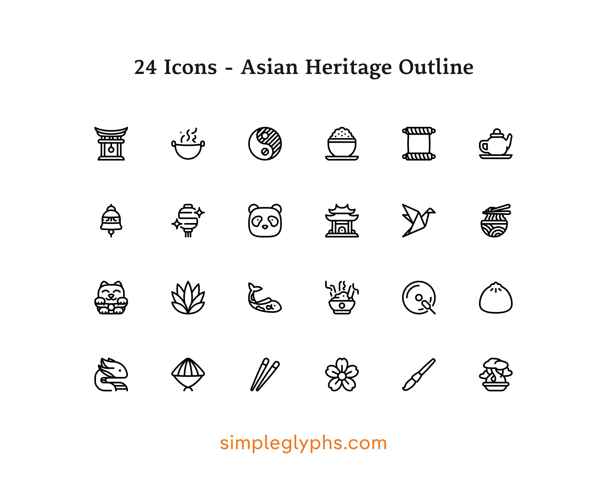 Asian Heritage Outline
