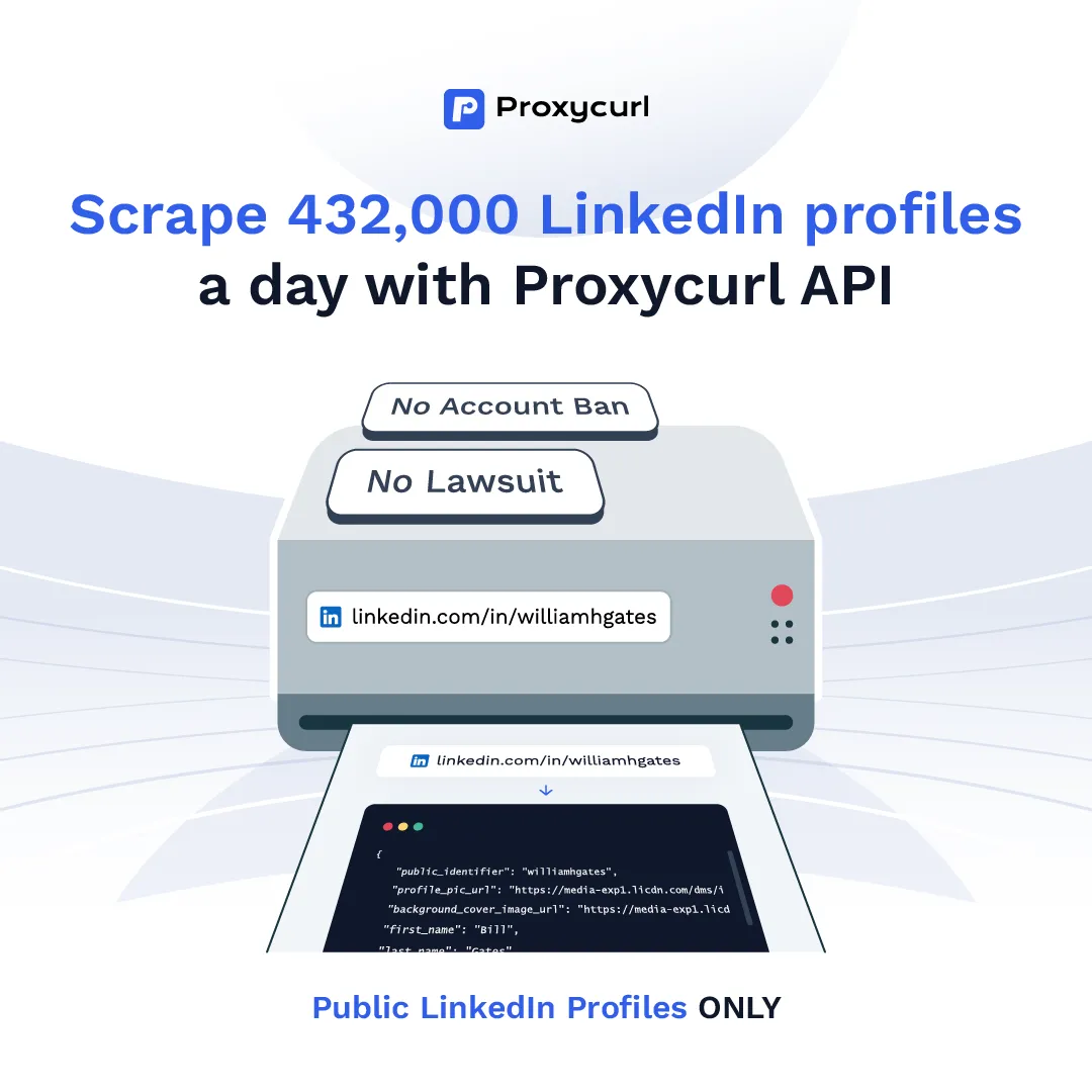 A printer printing public data illustration