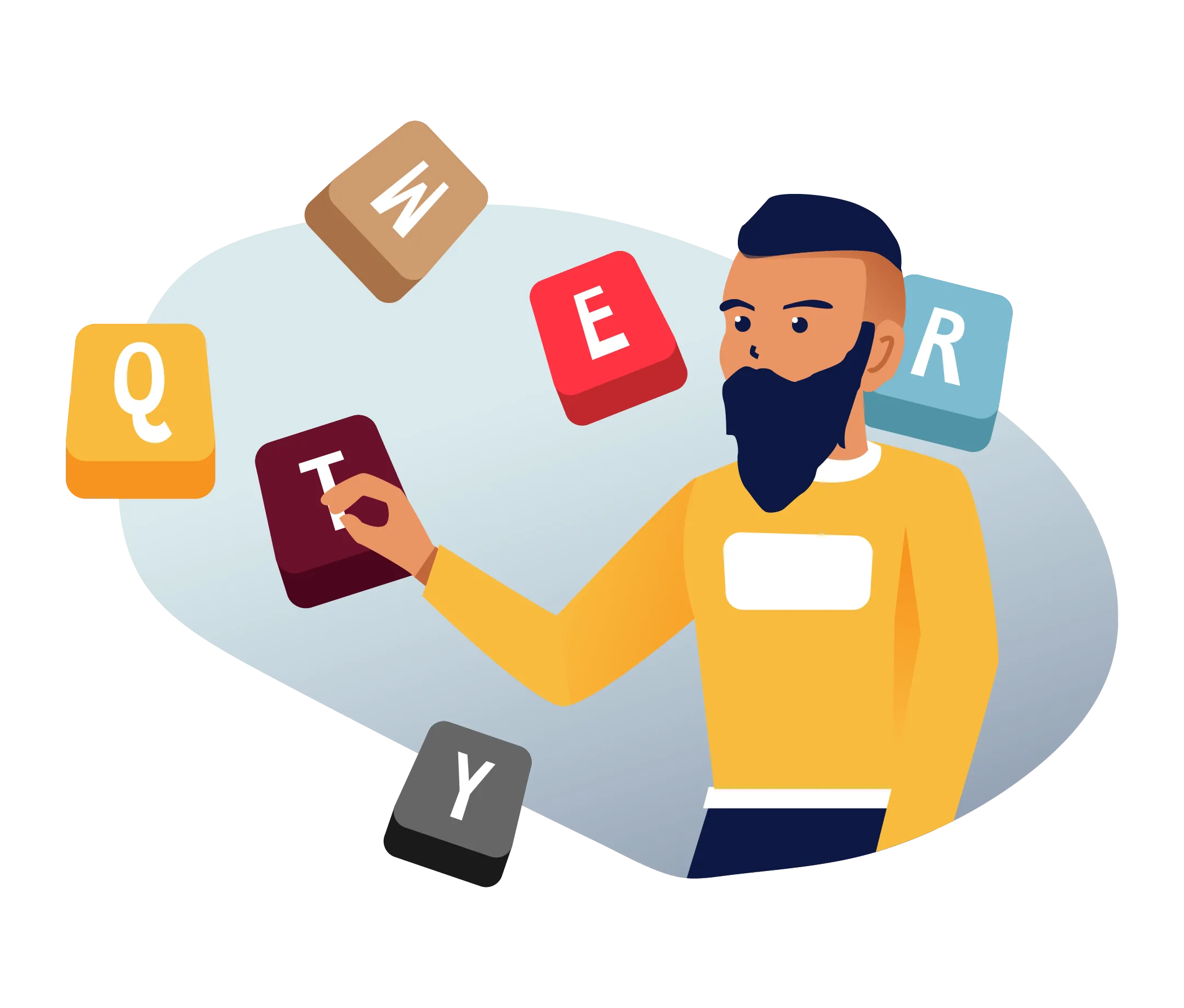 Choosing a mechanical keyboard switch illustration