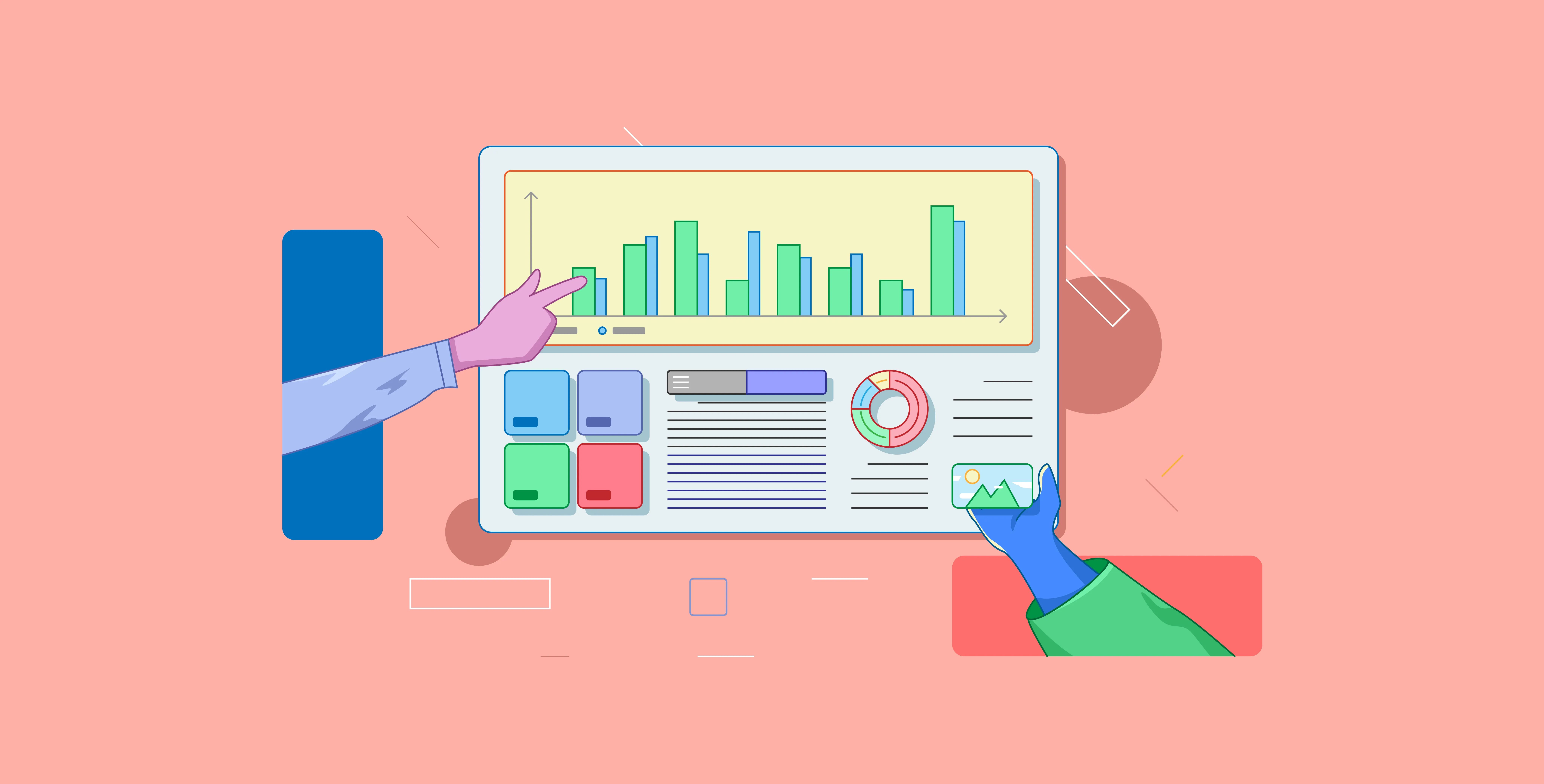 Dashboard management illustration