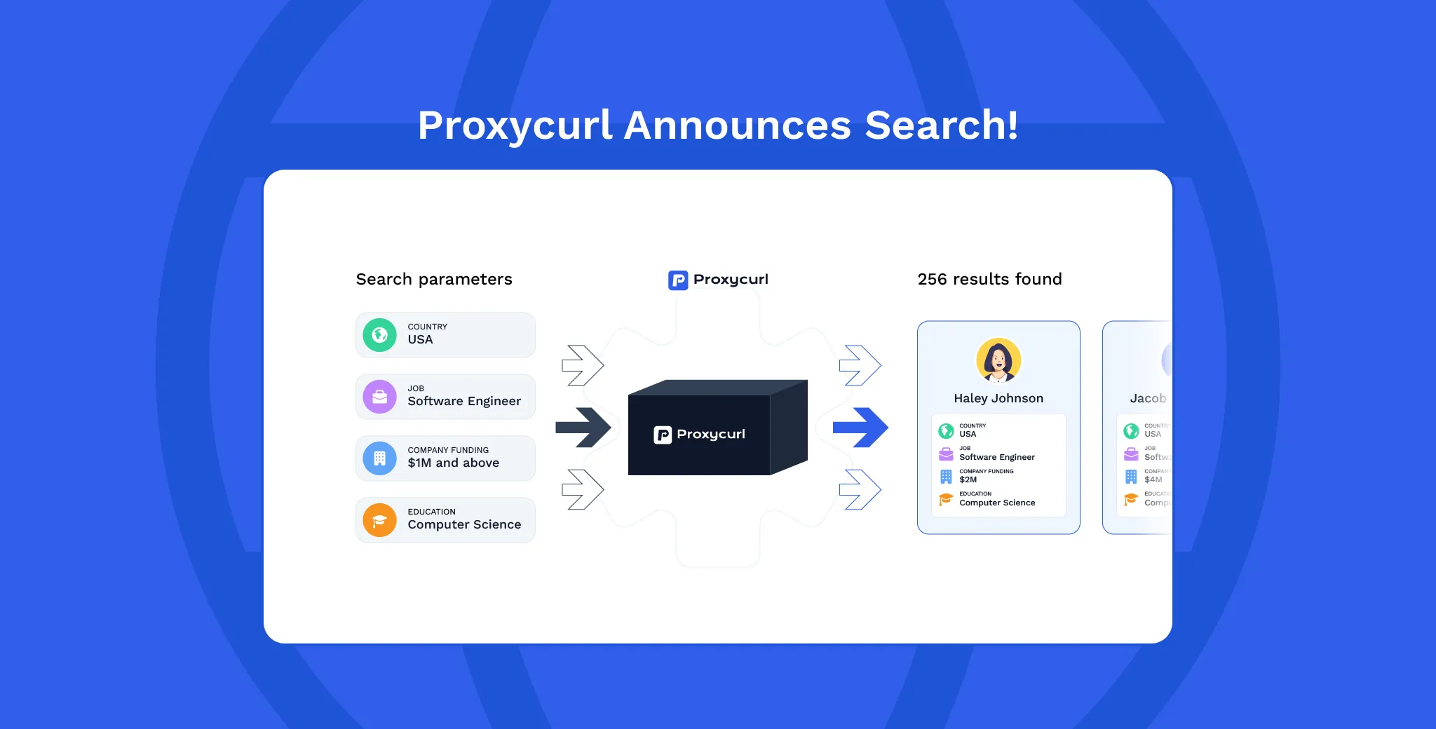 Search API announcement illustration