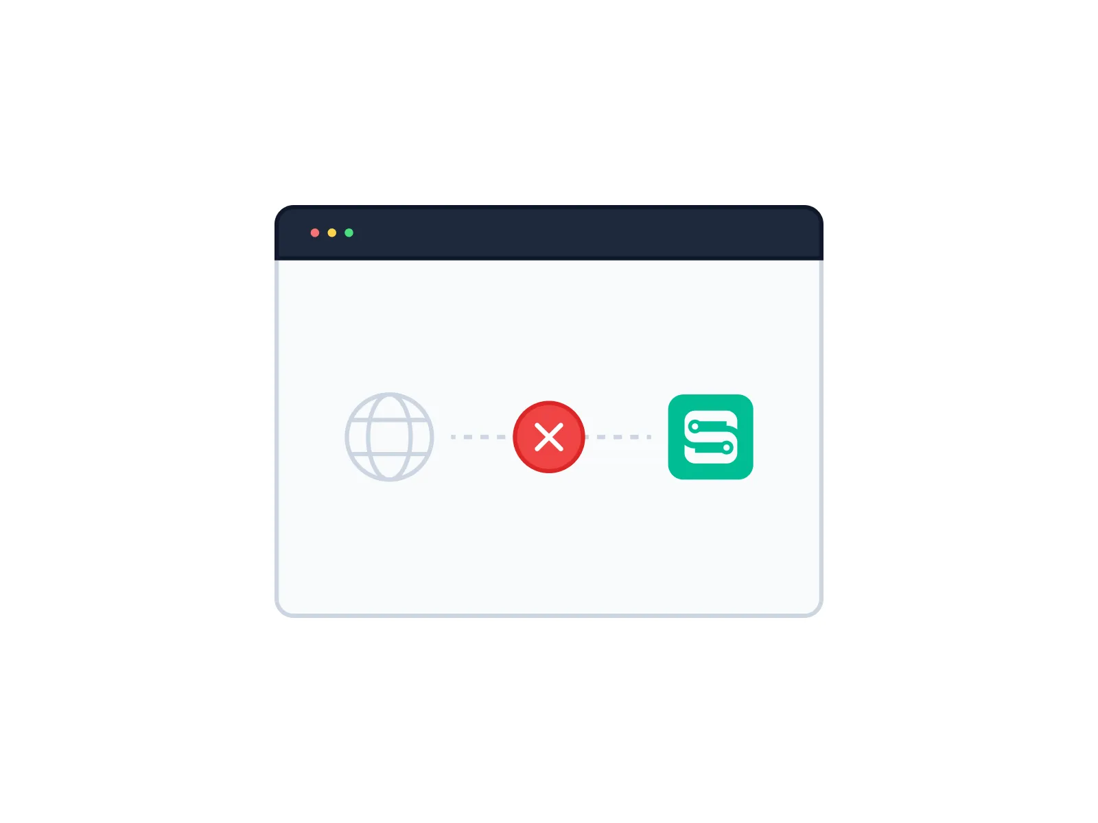 Unsupported browser illustration