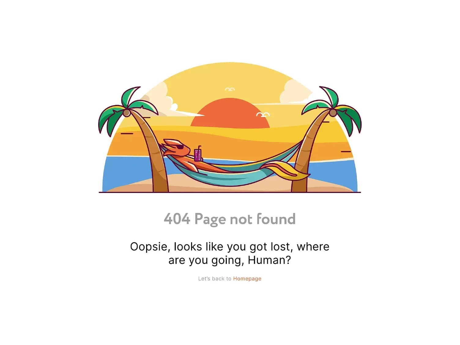 404 page not found illustration
