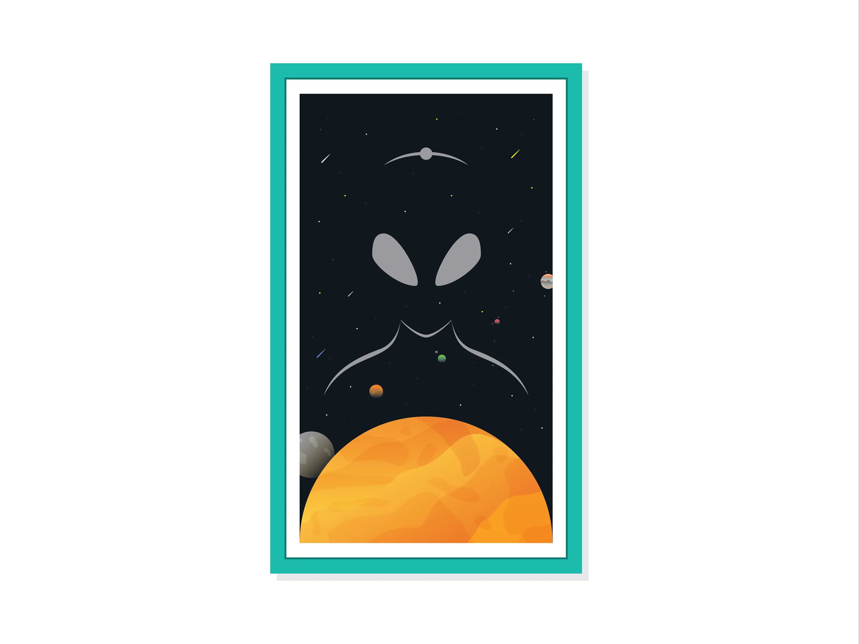 Alien illustration