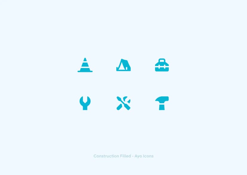 Construction icons