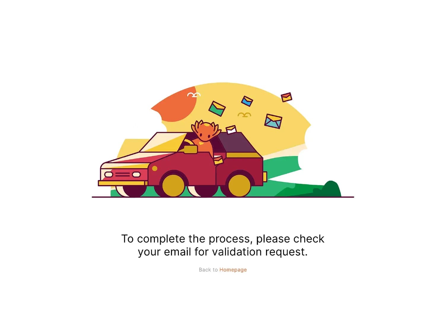 Email delivery illustration