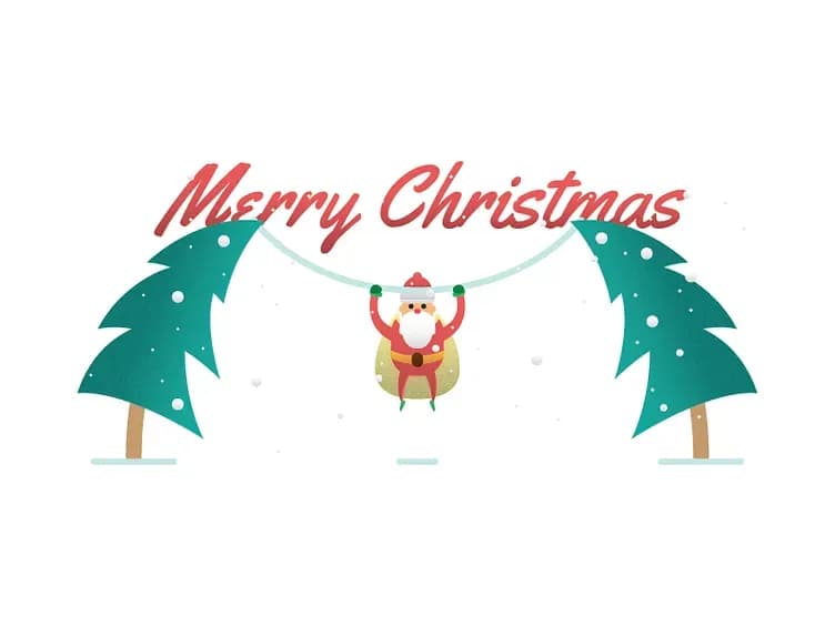 Merry Christmas illustration