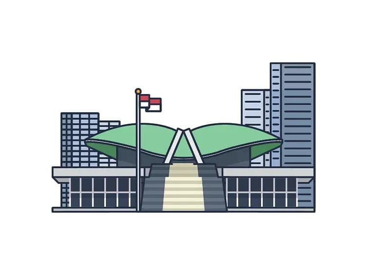 MPR government office illustration