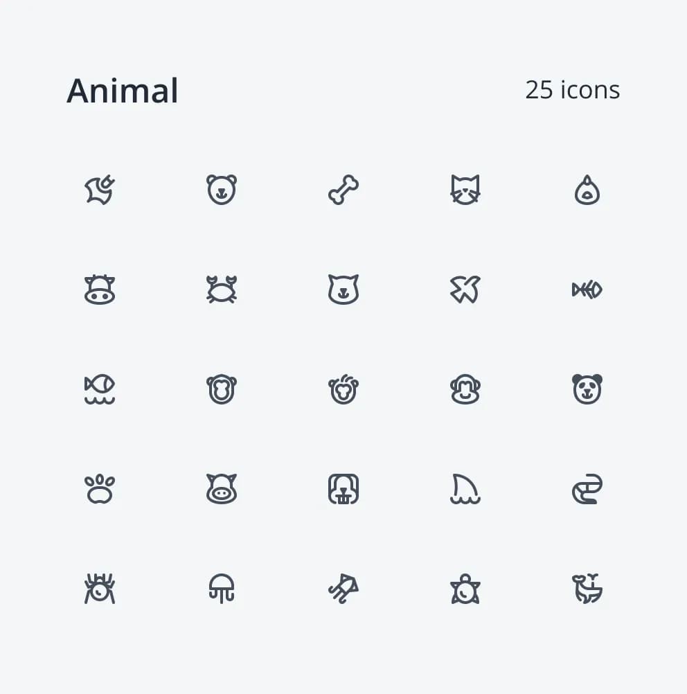 Neu Icons - Animal