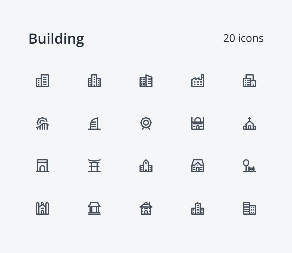 Neu Icons - Building