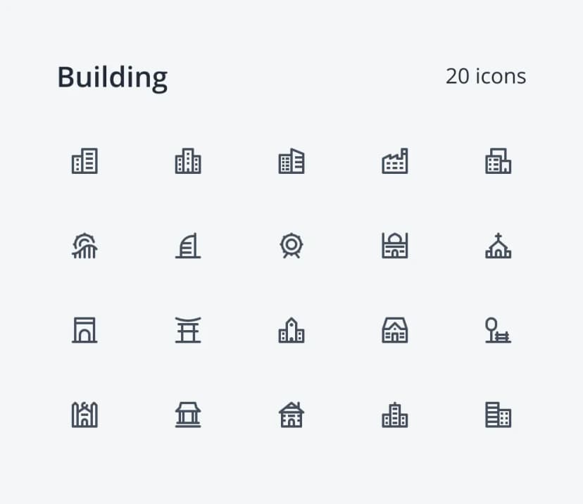 Neu Icons - Building