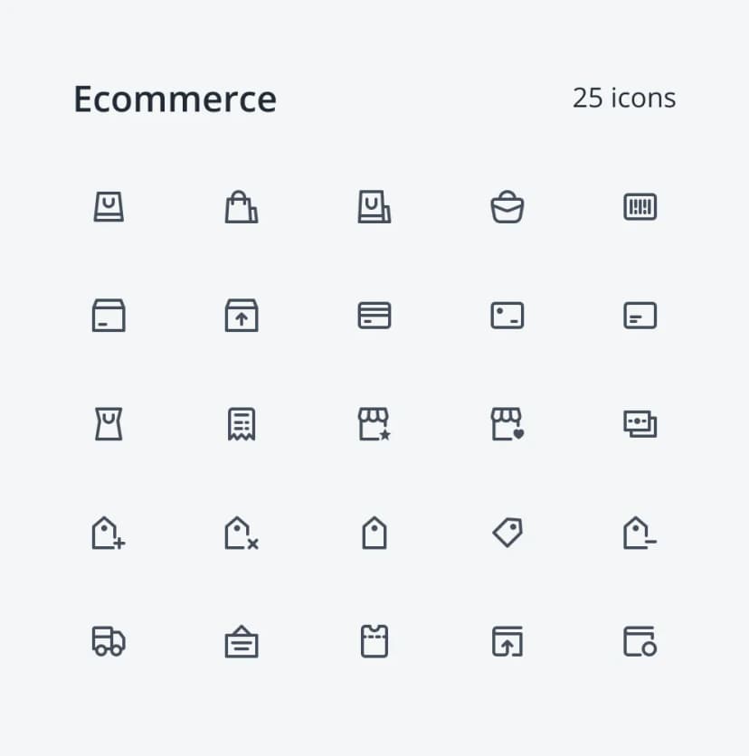 Neu Icons - Ecommerce
