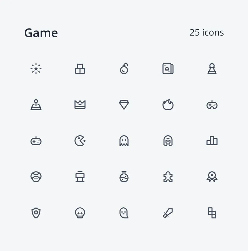 Neu Icons - Game