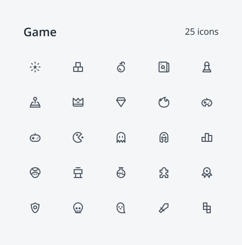 Neu Icons - Game