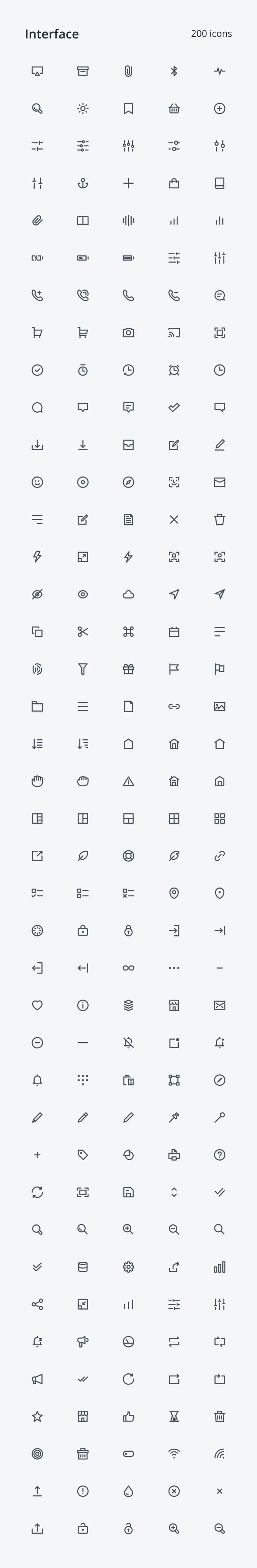 Neu Icons - Interface