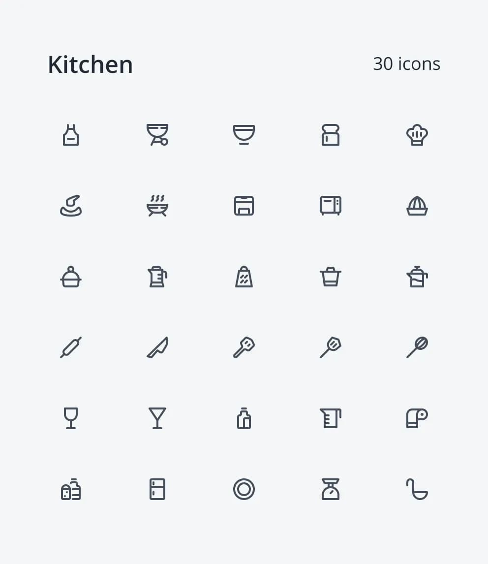 Neu Icons - Kitchen