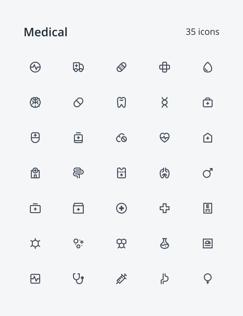 Neu Icons - Medical