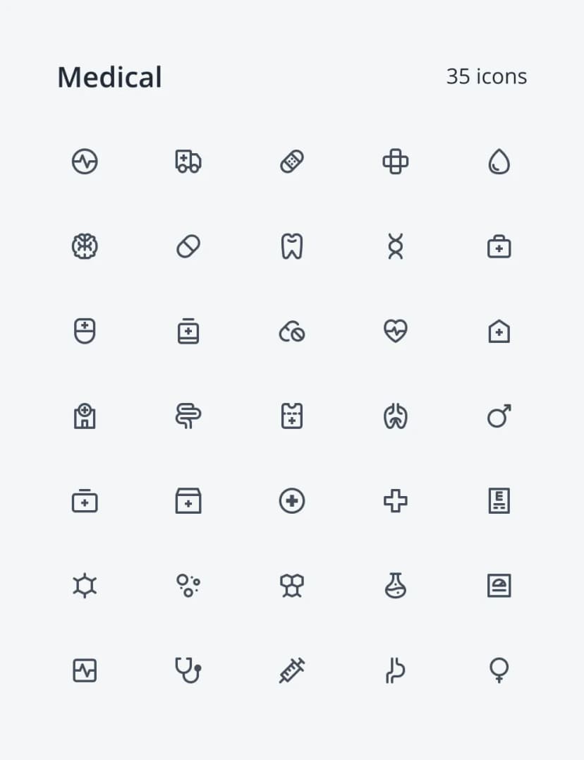 Neu Icons - Medical