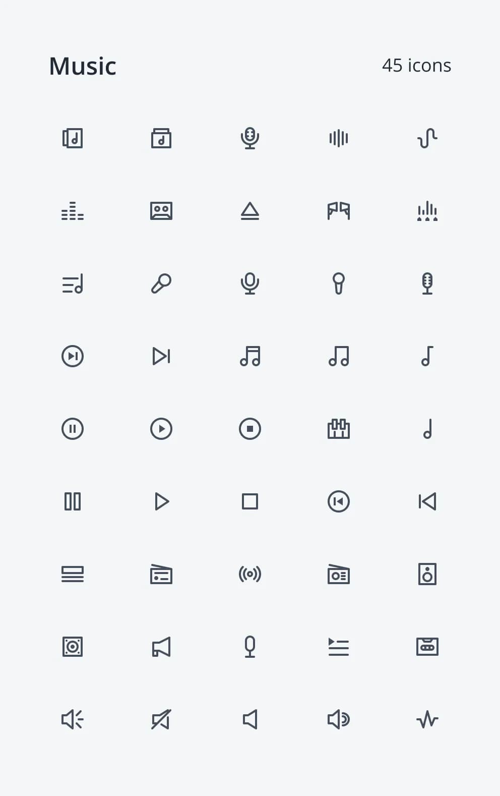 Neu Icons - Music