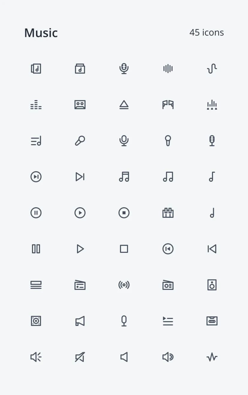 Neu Icons - Music