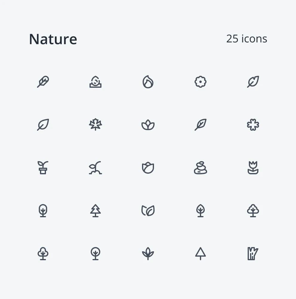 Neu Icons - Nature