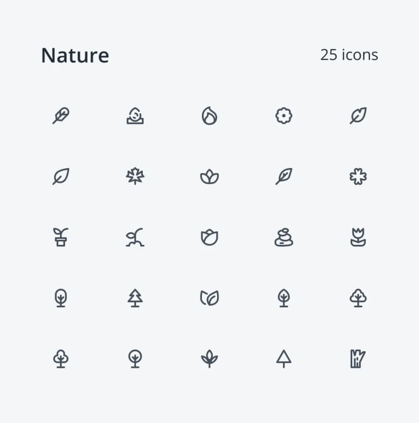 Neu Icons - Nature