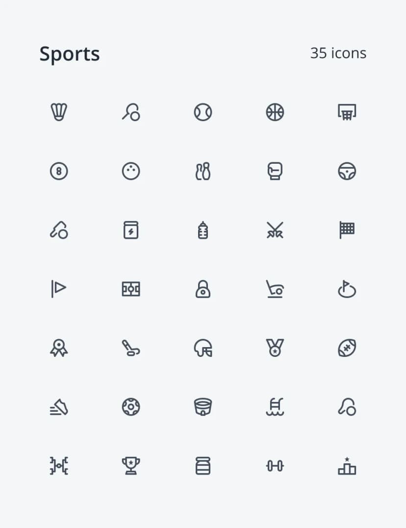 Neu Icons - Sports
